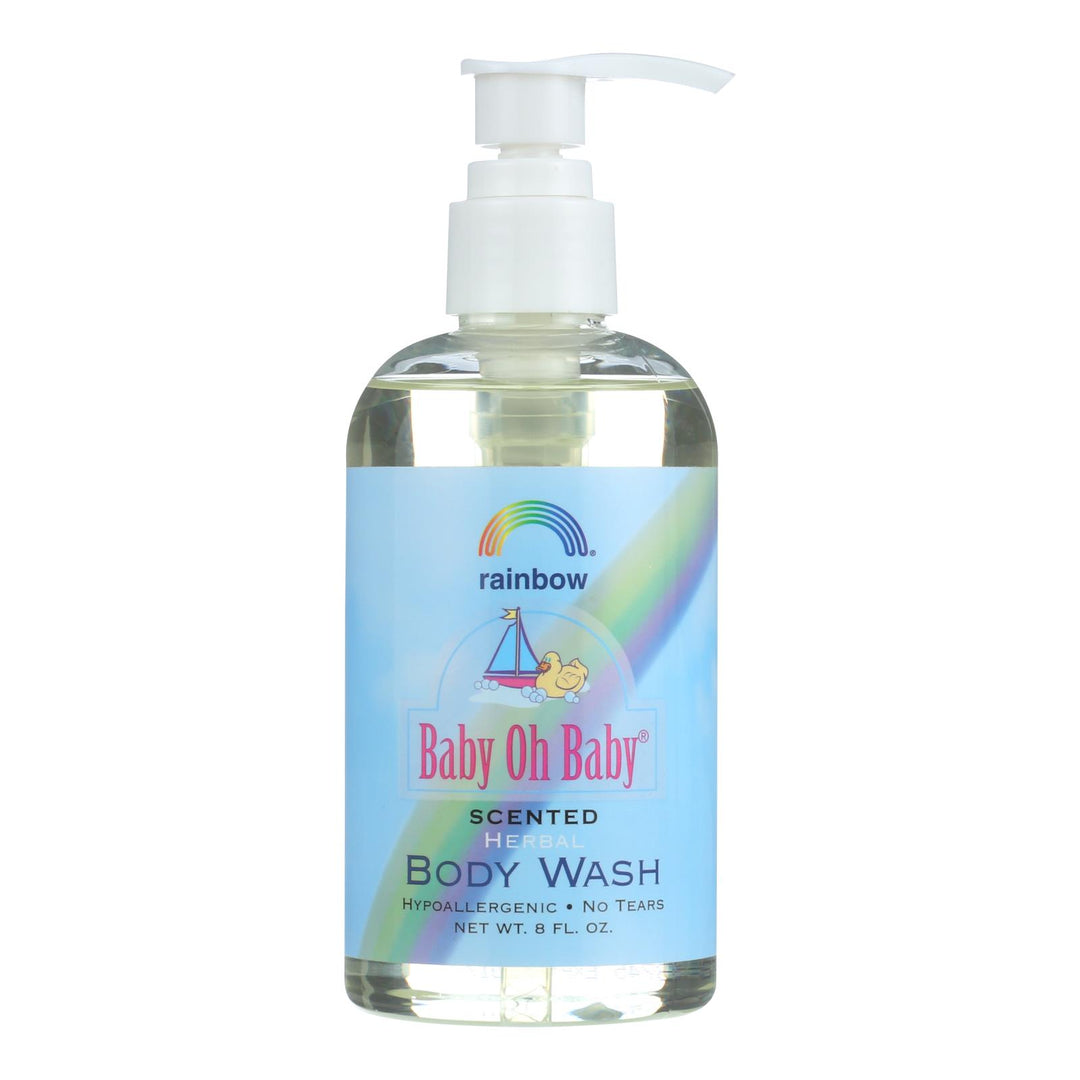 Rainbow Research Baby Oh Baby Organic Herbal Body Wash - 8 Fl Oz - Maras Green